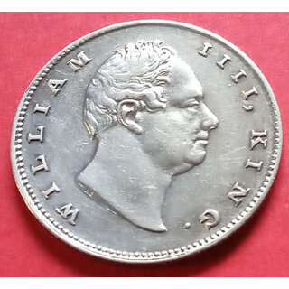                       one rupees william 1835 unc coin,, fine condition                                              