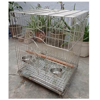                       Steel strong Parrot Cage - Good cage for Grey Parrot  All Parrot breed.....BIRDS' PARK                                              