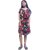 Flowers Printed A-Line Dress