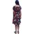 Flowers Printed A-Line Dress