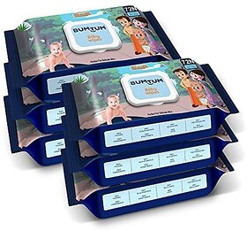 Bumtum Baby Wet Wipes (Bumtum Baby Wet Wipes Pack of 6)