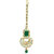DPearls Alloy Gold, Green Jewellery Set