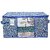 Kuber Industries Laheriya Design Non Woven Underbed Storage Bag|Size 65 x 47 x 34 CM (Blue)-CTKTC134