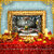 God Maha Kaleshwar Shivaling Golden Wall Hanging  Photo with  Frame (8.5x7inch)