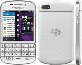 (Refurbished) BLACKBERRY Q10 WHITE 16 GB 4G LTE SMARTPHONE - Superb Condition, Like New