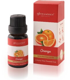 gleessence 100 Pure  Natural Orange Essential Oil Undiluted (10 ml),Face  Acne Care,Glowing Skin  Anti -wrinkles