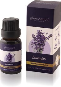 gleessence 100 Pure  Natural Bulgarian Lavender Essential Oil Undiluted (10 ml) Face care  Pimples,Destress
