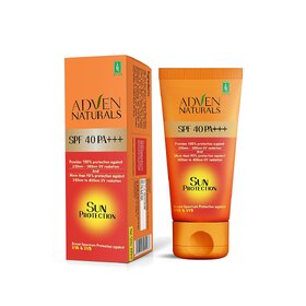 ADVEN NATURALS SUN PROTECTION Sunscreen with SPF 40 PA+++ pack of 2