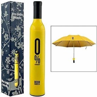 Colors Trend Newest Windproof Double Layer Umbrella with Bottle Cover Umbrella for UV Protection  Rain  Outdoor Car Um