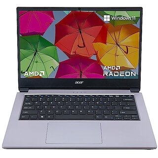 Acer One 14 Business Laptop AMD Ryzen 5 3500U Processor (8GB RAM/256GB SSD/AMD Radeon Graphics/Windows 11 Home and Student) Z2-493 with 35.56 cm (14.0) HD Display