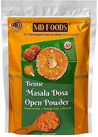 MD Foods Benne Masala Dosa Open Powder  Pappula Pudi  Molaga Pudi  Idli pudi  No Preservatives added