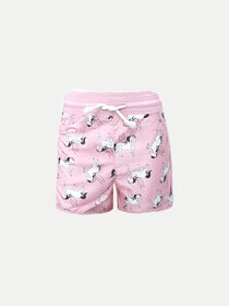Pink All Over Printed Shorts