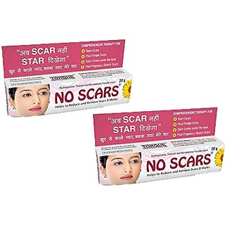 NO SCARS Anti-Marks Cream 20 gm each (Pack of 2 pcs.) NO SCARS Anti-Marks Cream 20 gm each (Pack of 2 pcs.)