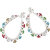 D Pearls Multi color Anklet for Women  Girls