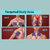 Gaze Me Big Butterfly Cordless Pulse Low Frequency Treatment Muscular Relaxation Massager with Flexible Sticking Pad