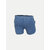 Blue Washed Denim Shorts