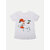 White Graphic-printed T-shirt