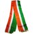 KKKRETAILERS Set of 5 Tricolor Stole Tiranga Independence Day Kids & Adults Costume Accessory Free Size