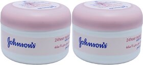 Johnson's 24hour Moisture Soft Cream - 200ml (Pack of 2)