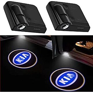                       Auto Ryde Wireless KIA Shadow Ghost Shadow For All KIA Cars (works with all cars) Car Reflector Light(Mullti Color)                                              