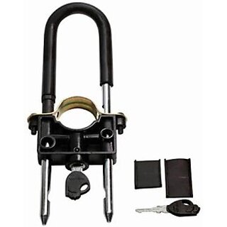                       Getsocio Bike Wheel Lock For Universal Bikes WL-01 Wheel Lock(Black)                                              