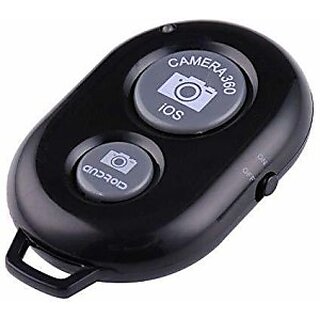 Auto Ryde Wireless Shutter Button  Camera Remote Control(Black)