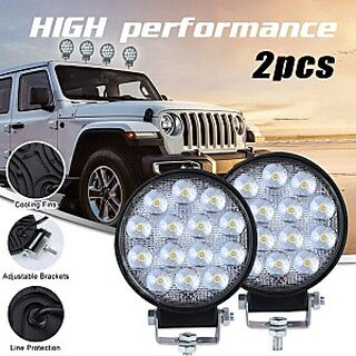 Auto Ryde 14 led round Fog Lamp Car LED 12 V 48 W Universal For Car