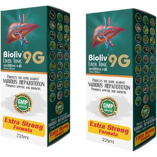                       Biolive 9G Liver Tonic 225ml (Pack Of 2)                                              