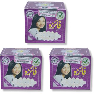                       Faiza Beauty Poonia Cream 50g (Pack of 3)                                              