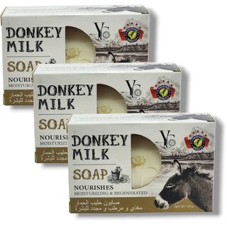                       Yc Donkey Milk Nourishes Moisturizing and Regenerated 130g (Pack of 3)                                              