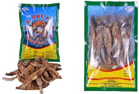 H S Dry Fish Big Anchovies (Big Nathli) Clean 100gm