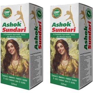 Ashok Sundari Ayurvedic Tonic For Women Health 225ml (Pack Of 2) Ashok Sundari Ayurvedic Tonic For Women Health 225ml (Pack Of 2)