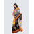 AngaShobha Black Cotton Blend Self Design Saree With Running  Blouse Piece