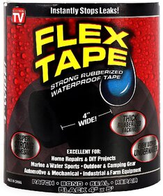 Wox Waterproof Flex Tape for Seal Leakage Tape for Water Leakage Super Strong Waterproof Tape Adhesive Tape for Water Tank,Sink Sealant,Kitchen,toilet Tub for Gaps 4