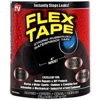                       Wox Waterproof Flex Tape for Seal Leakage Tape for Water Leakage Super Strong Waterproof Tape Adhesive Tape for Water Tank,Sink Sealant,Kitchen,toilet Tub for Gaps 4