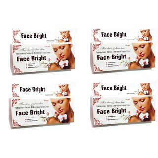                       Face Bright Skin brightening cream ( Pack of 4 pcs.) 15 gm each                                              