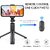 Wox Bluetooth Selfie-Sticks with Remote 3-in-1 Multifunctional Selfie-Stick Tripod Stand Compatible with All Phones