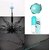 Wox Ultra Light Mini Blue Capsule Folding Compact Pocket Umbrella with Lovely Capsule Case (Multicolor)