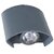 Lumogen 2 Watt IP65 Waterproof Outdoor Wall Lamp 2 Way LED Wall Light Square WL04