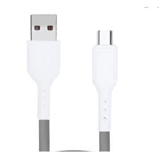                       CHAMPION Micro USB Cable 1 m TPE Micro/Grey 3Amp data cable (Compatible with All Type Micro Devices, Grey, One Cable)                                              