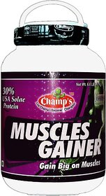 CHAMPS NUTRITION MUSCLE GAINER Weight Gainers/Mass Gainers (3 kg, CHOCOLATE)