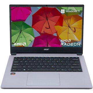                       Acer One 14 Business Laptop AMD Ryzen 3 3250U Processor (8GB RAM/256GB SSD/AMD Radeon Graphics/Windows 11 Home) Z2-493 with 35.56 cm (14.0) HD Display (Rose Gold)                                              