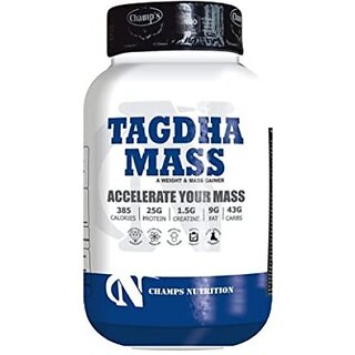 CHAMPS NUTRITION TAGDHA MASS 908GM Weight Gainers/Mass Gainers (908 g, COFFEE) CHAMPS NUTRITION TAGDHA MASS 908GM Weight Gainers/Mass Gainers (908 g, COFFEE)