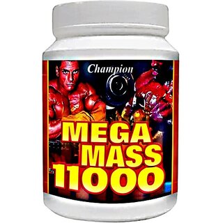                       builder choice Mega Mass 11000 (250 GM) Weight Gainers/Mass Gainers (250 g, CHOCOLATE)                                              