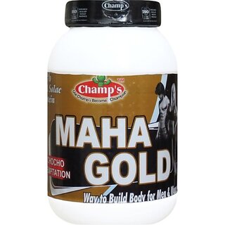 CHAMPS NUTRITION MAHA GOLD Weight Gainers/Mass Gainers (1 kg, CHOCOLATE) CHAMPS NUTRITION MAHA GOLD Weight Gainers/Mass Gainers (1 kg, CHOCOLATE)