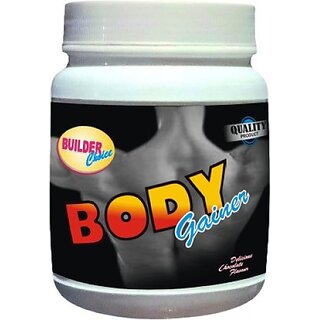                       builder choice Body Gainer (500 GM) Weight Gainers/Mass Gainers (500 g, Chocolate)                                              