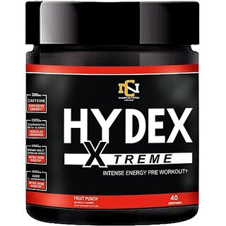 CHAMPS NUTRITION HYDEX XTREME (200G) Pre Workout (200 g, GREEN APPLE)