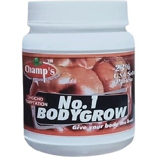                       CHAMPS NUTRITION CHAMPS NO.1 BODY GROW 500GM Weight Gainers/Mass Gainers (500 g, BANANA)                                              