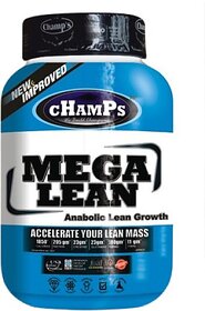 CHAMPS NUTRITION CHAMPS MEGA LEAN Weight Gainers/Mass Gainers (908 g, BANANA)