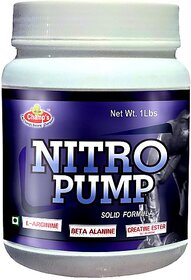 CHAMPS NUTRITION Nitro Pump 1 lbs ( weight amp muscle mass gaining formula) Weight Gainers/Mass Gainers (454 g, Chocolate)